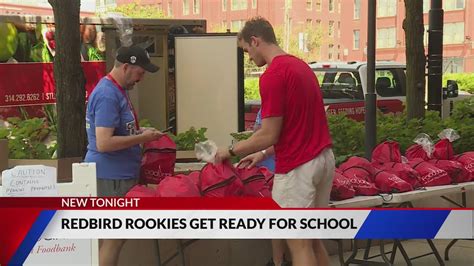 Redbird Rookies get new backpacks, supplies to prepare for new school year